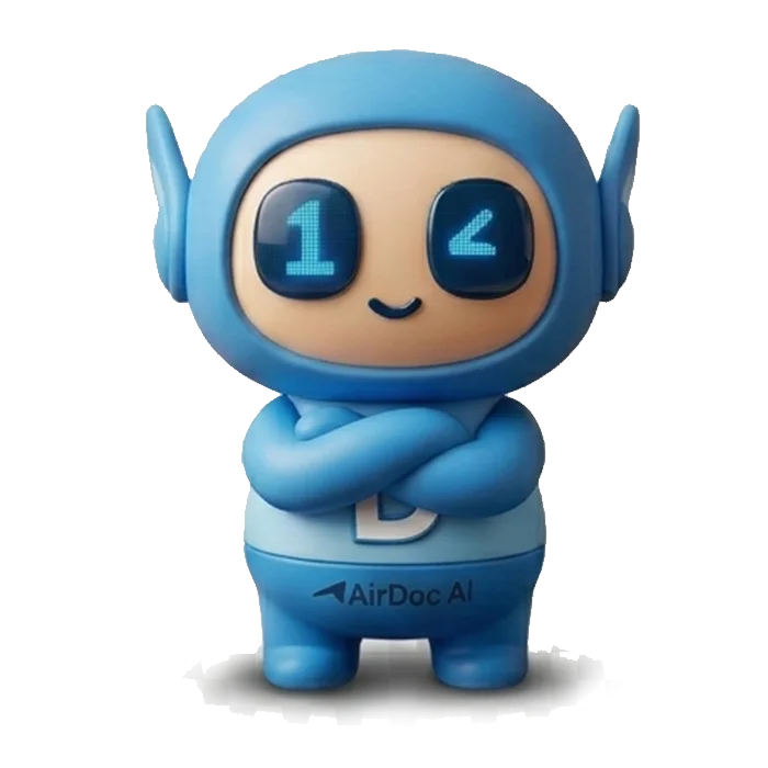 Doc, the AirDoc AI mascot